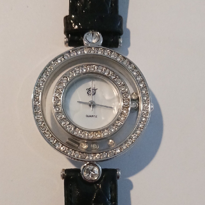 Elizabeth Taylor Rhinestone Womens Watch